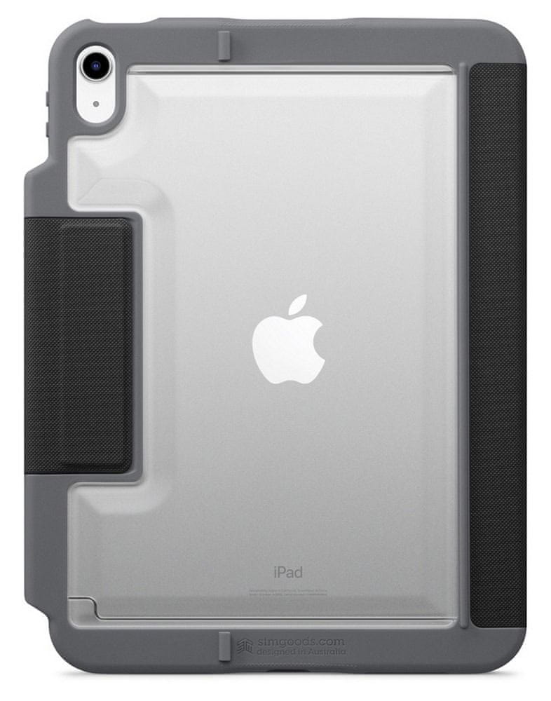 WEBHIDDENBRAND STM Dux Plus Flip case iPad 10th gen, černé